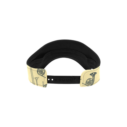 Tuba Pattern Print Design 01 Unisex Sun Visor