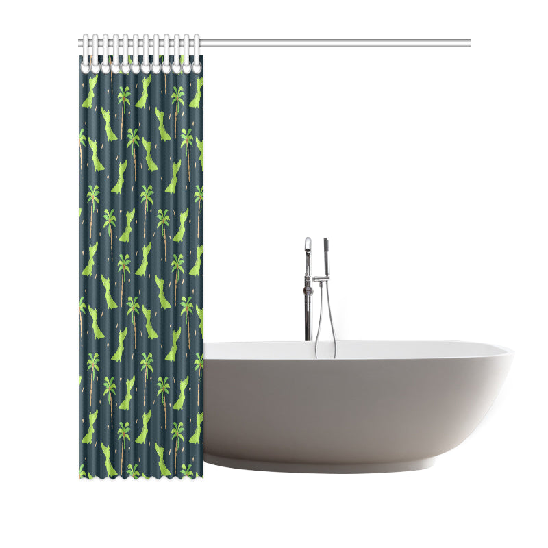 Alligator Pattern Print Design 02 Shower Curtain