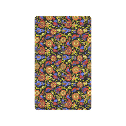 Steampunk Bird Design Themed Print Rubber Doormat