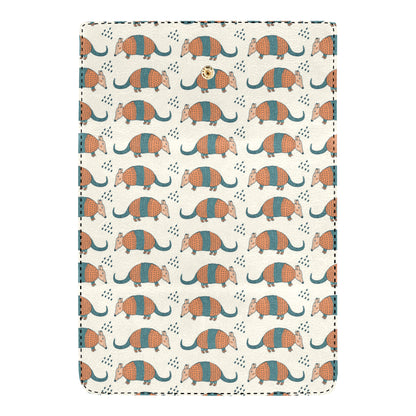 Armadillo Pattern Print Design 01 Women's Trifold Wallet