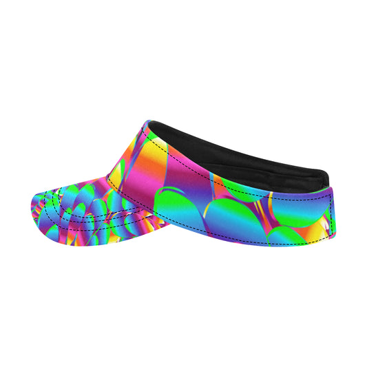 Psychedelic Trippy Pattern Unisex Sun Visor