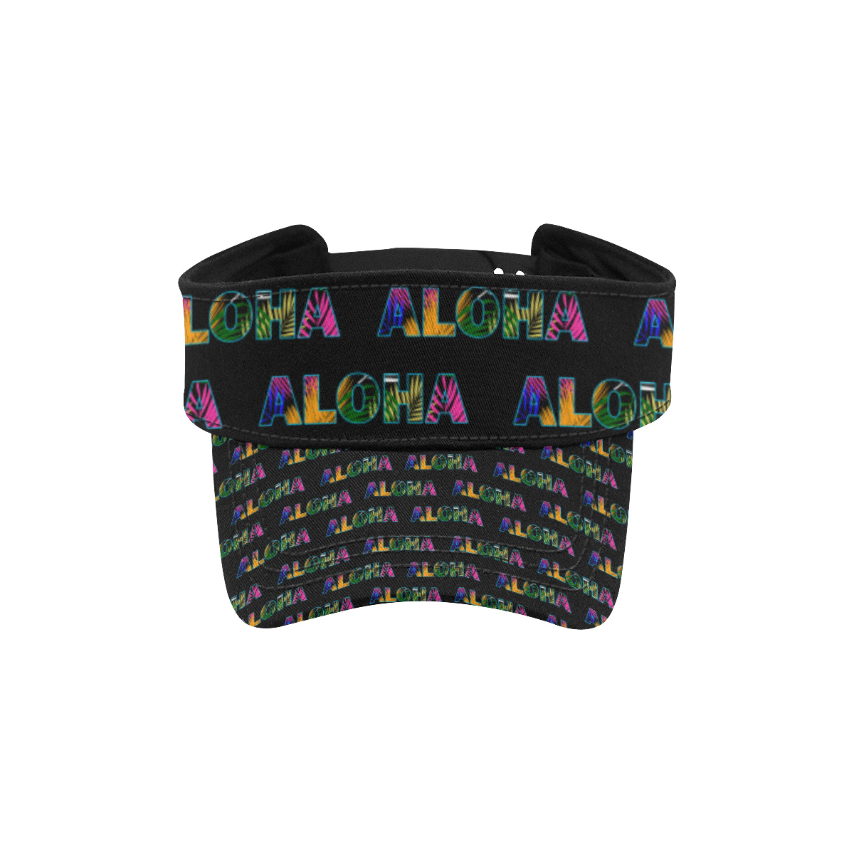 Aloha Hawaii Neon Unisex Sun Visor