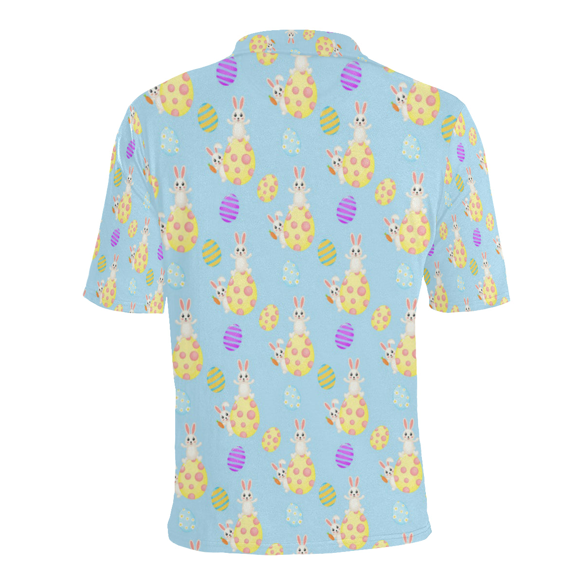 Easter Eggs Pattern Print Design RB015 Men Polo Shirt