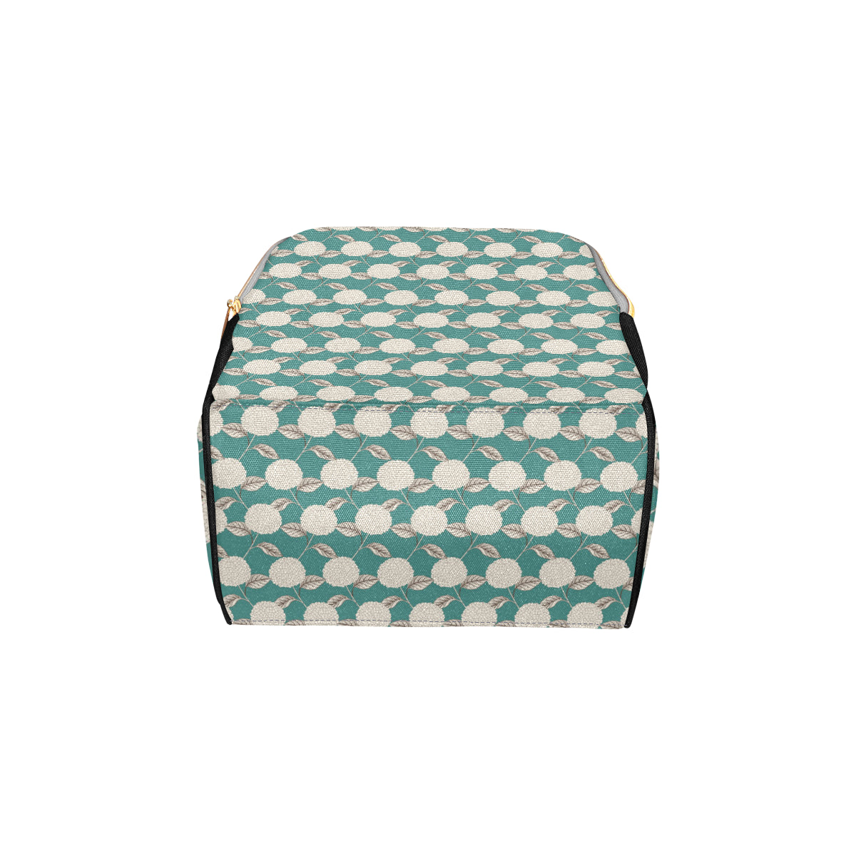 Hydrangea Pattern Print Design HD03 Diaper Bag Backpack