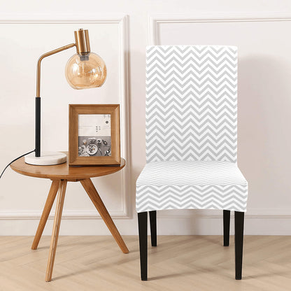 Chevron Print Design LKS401 Dining Chair Slipcover