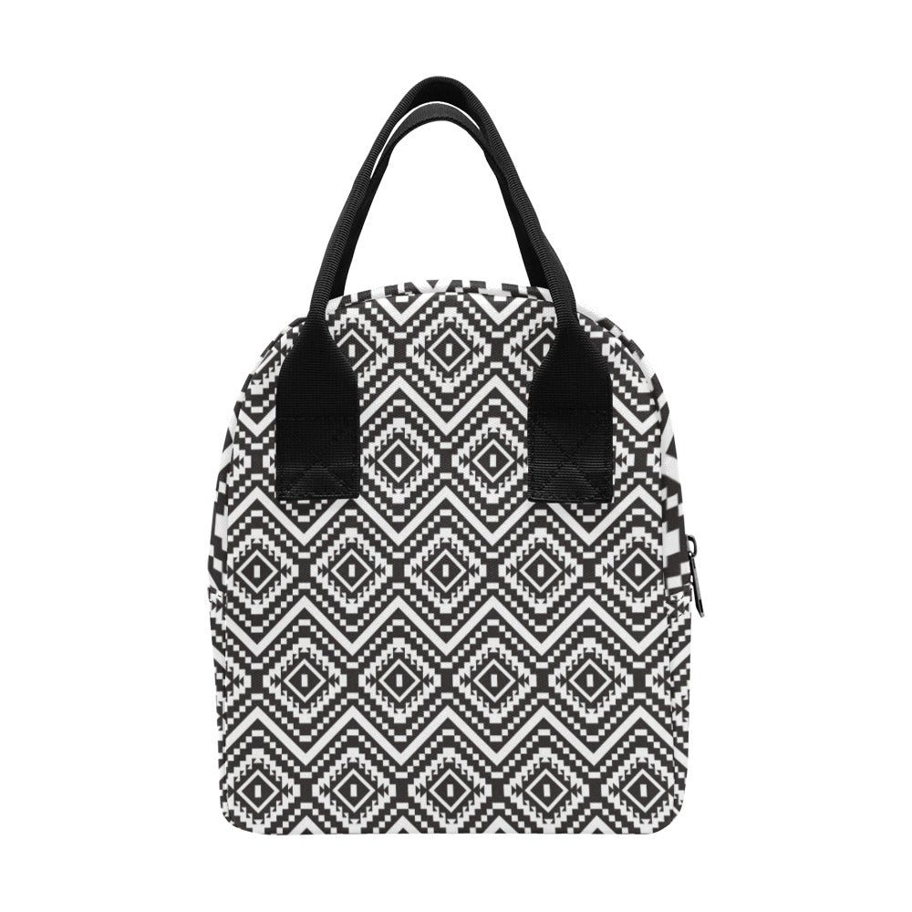 Tribal Pattern Print Design LKS303 Insulated Lunch Bag