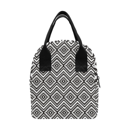 Tribal Pattern Print Design LKS303 Insulated Lunch Bag