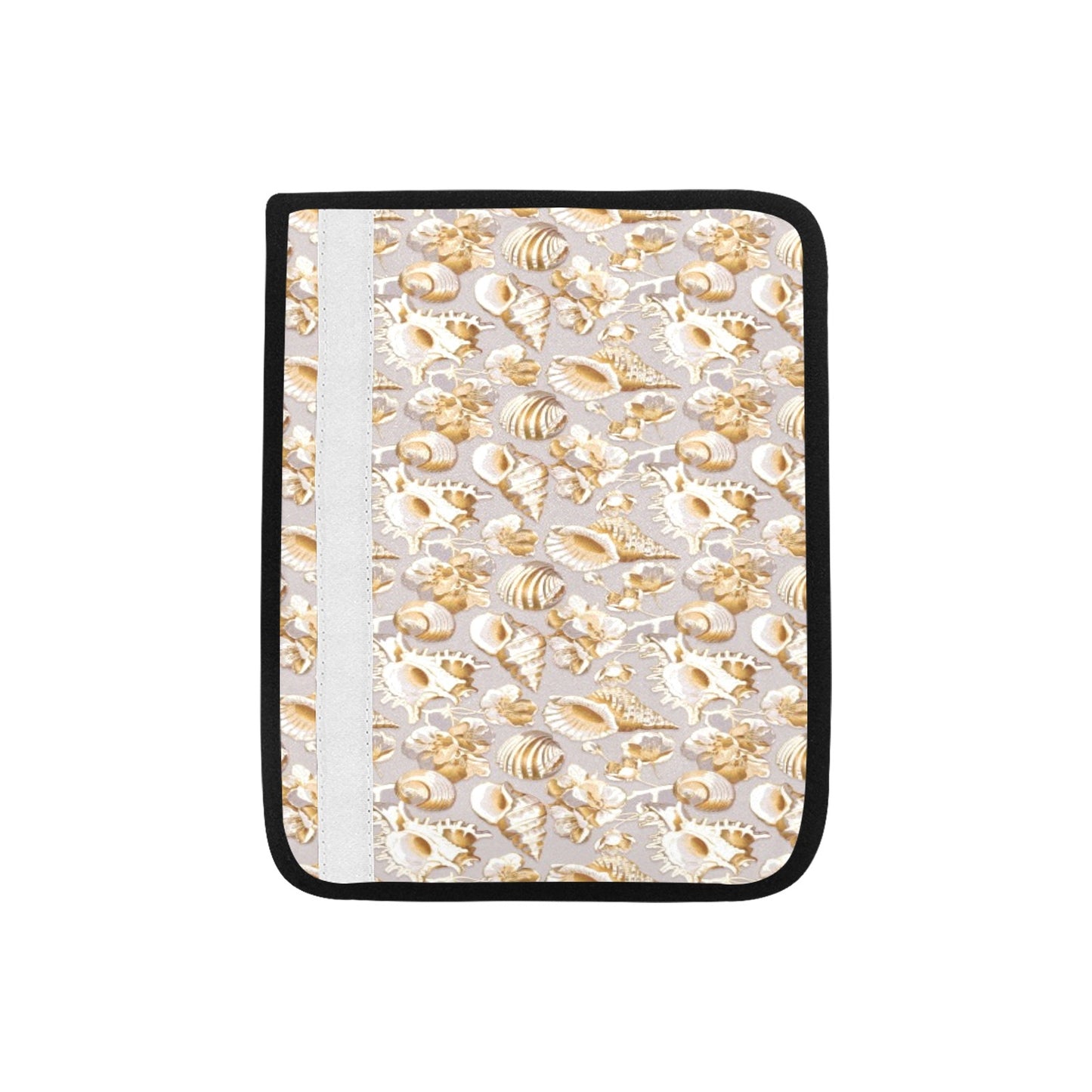 Seashell Print Design LKS309 Car Seat Belt Cover