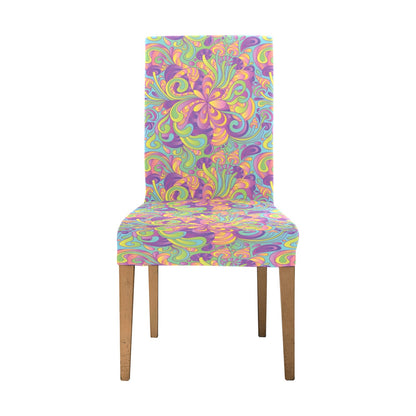 Trippy Print Design LKS306 Dining Chair Slipcover