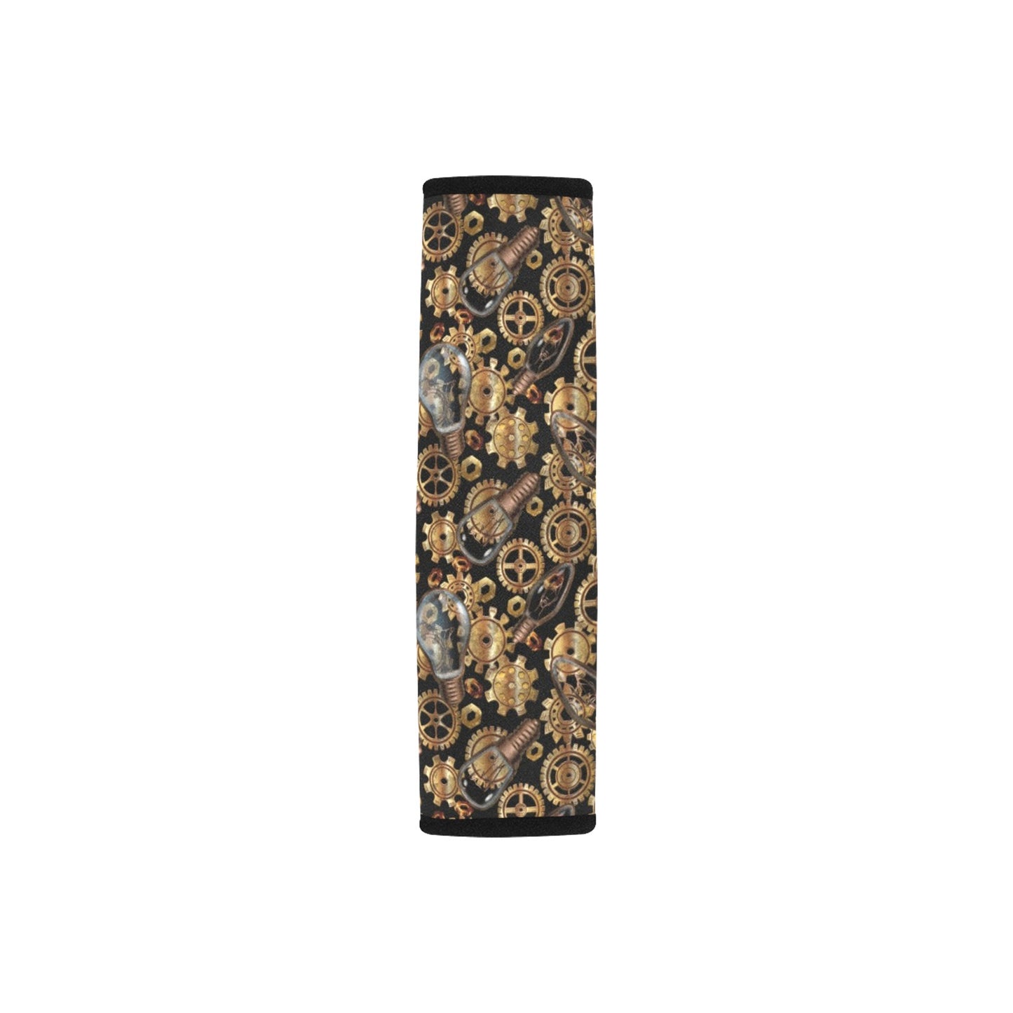 Steampunk Lightbulb Print Design LKS304 Car Seat Belt Cover