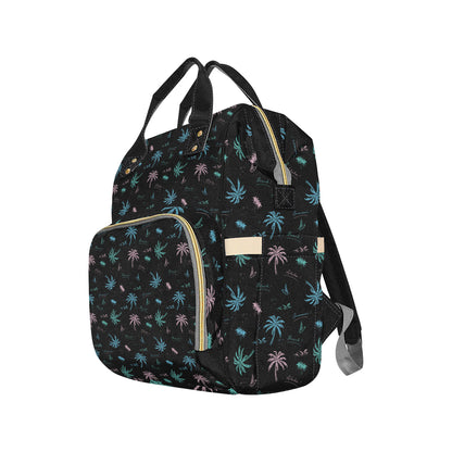 Aloha Hawaii Pattern Print Design 03 Diaper Bag Backpack