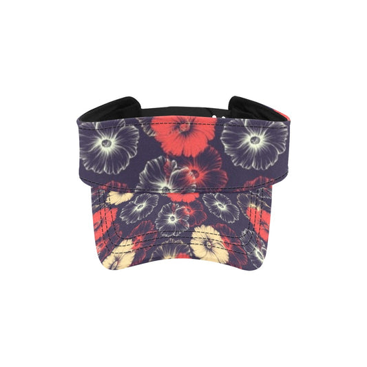 Tropical Flower Print Design LKS302 Unisex Sun Visor
