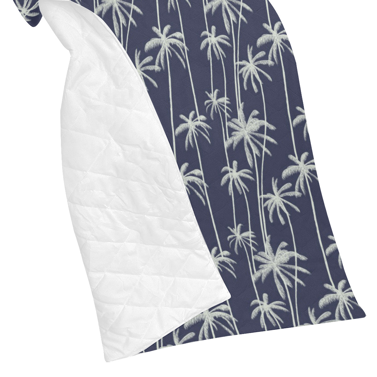 Palm Tree Pattern Print Design PT06 Premium Quilt