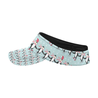 Penguin Sking Design Unisex Sun Visor