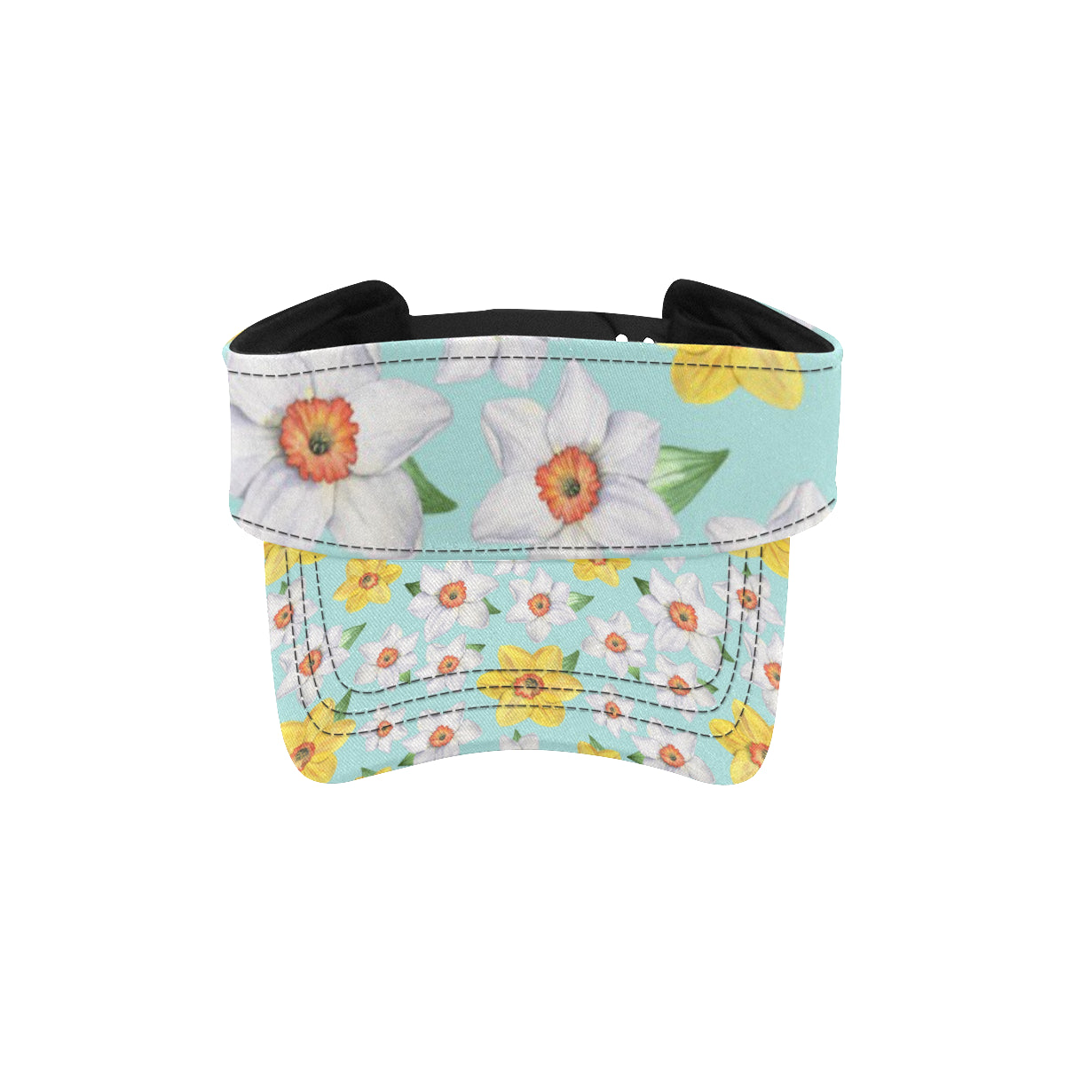Daffodils Pattern Print Design DF07 Unisex Sun Visor