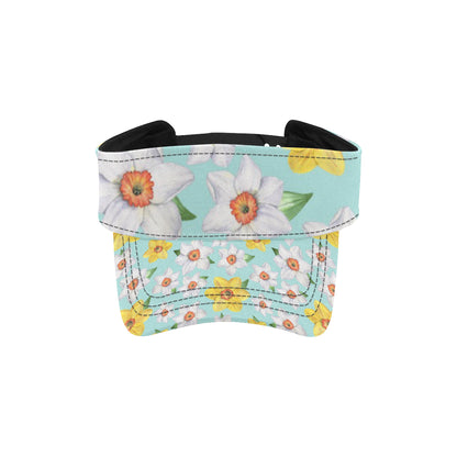 Daffodils Pattern Print Design DF07 Unisex Sun Visor