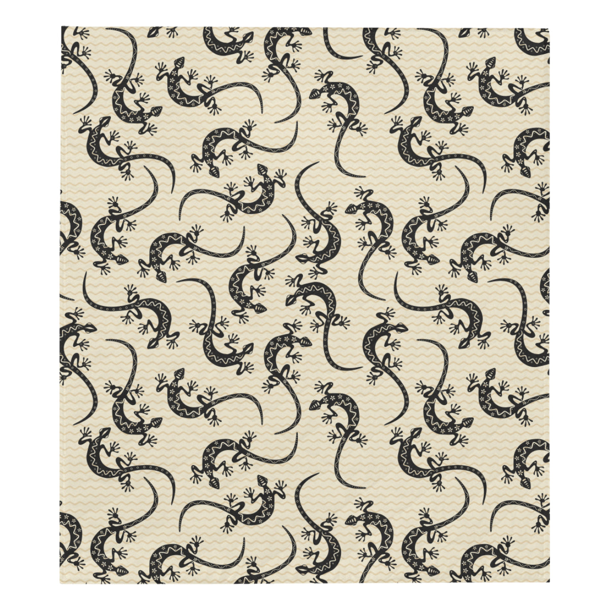 lizard Pattern Print Design 02 Premium Quilt