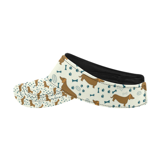 Dachshund Pattern Print Design 01 Unisex Sun Visor