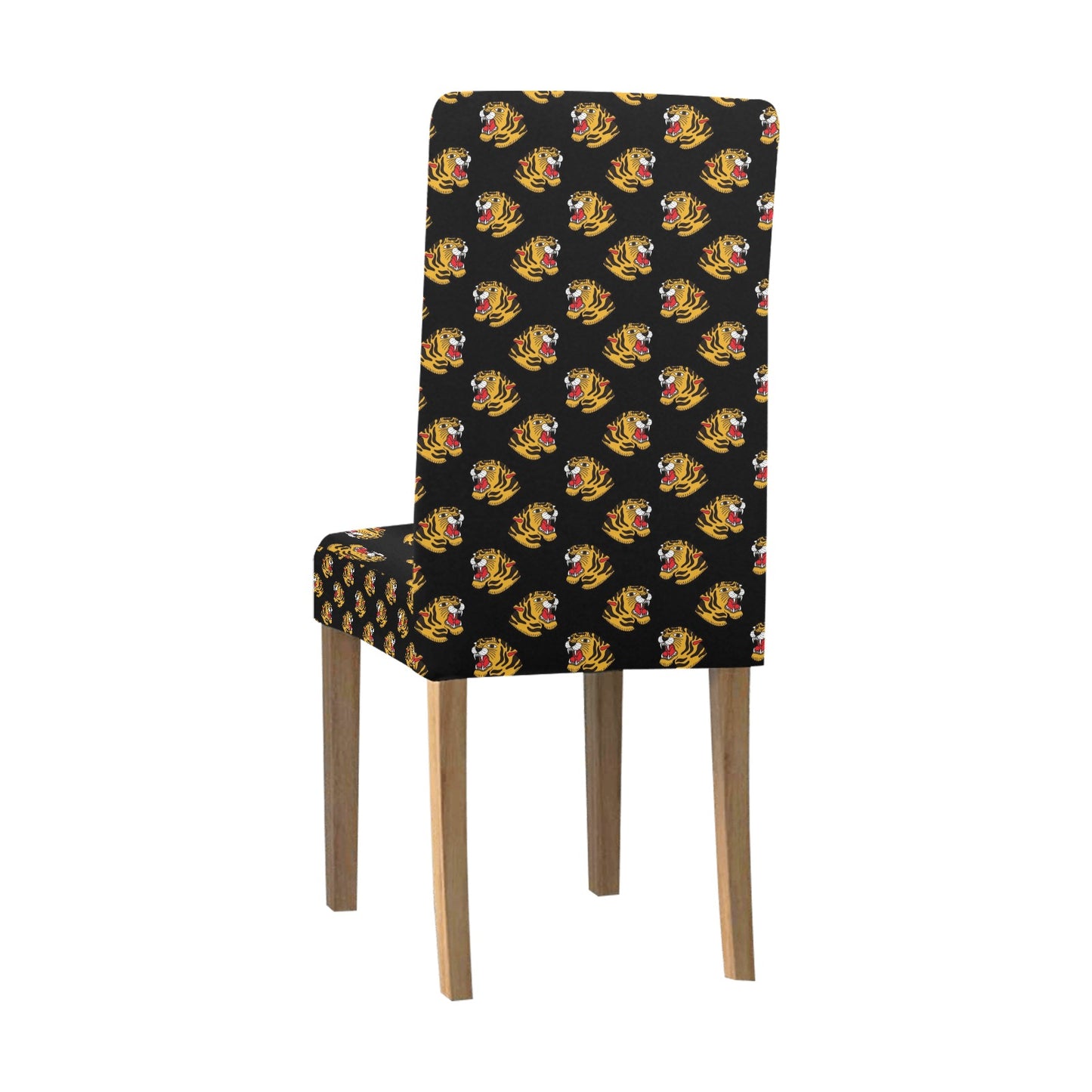 Tiger Head Print Design LKS306 Dining Chair Slipcover