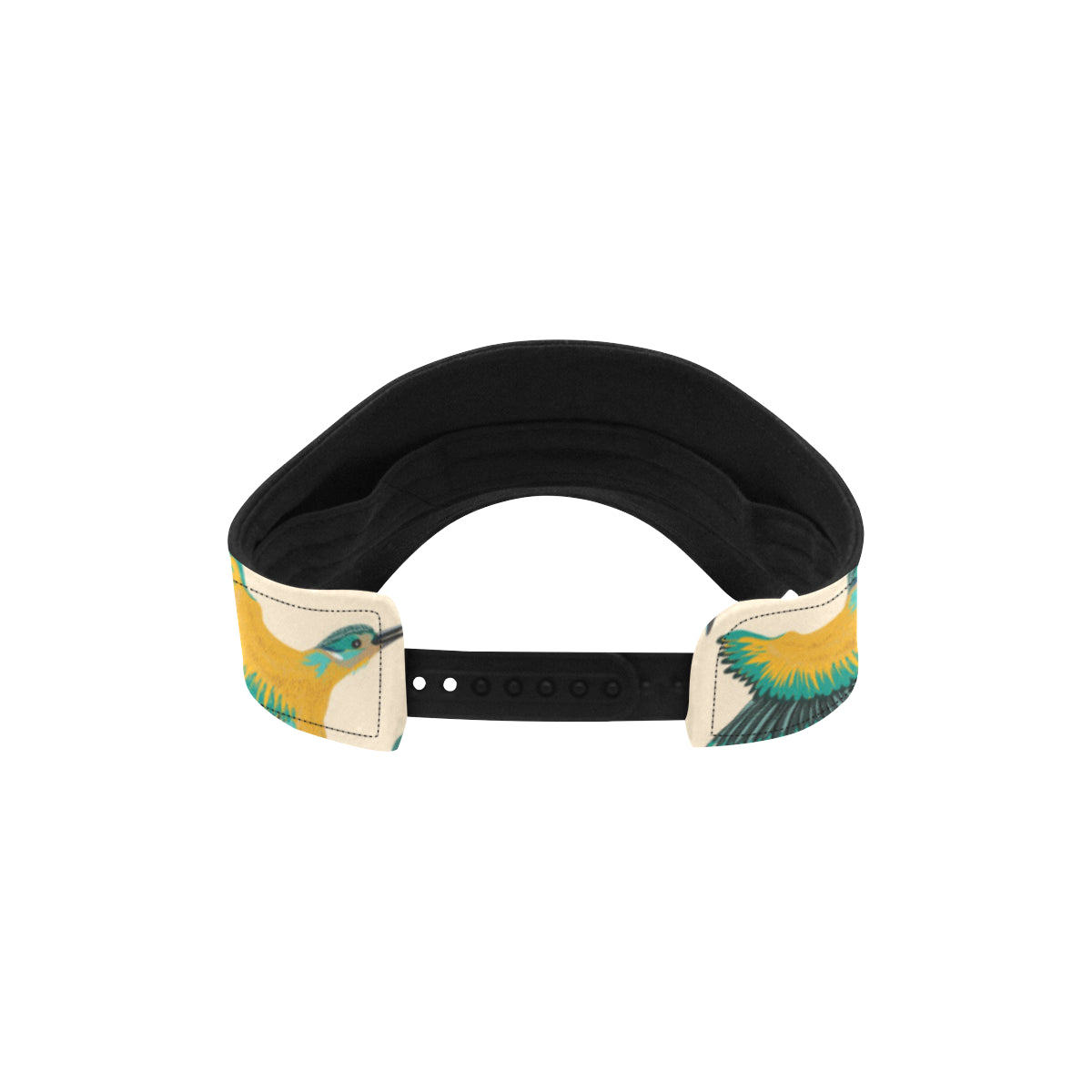 Kingfisher Pattern Print Design 02 Unisex Sun Visor