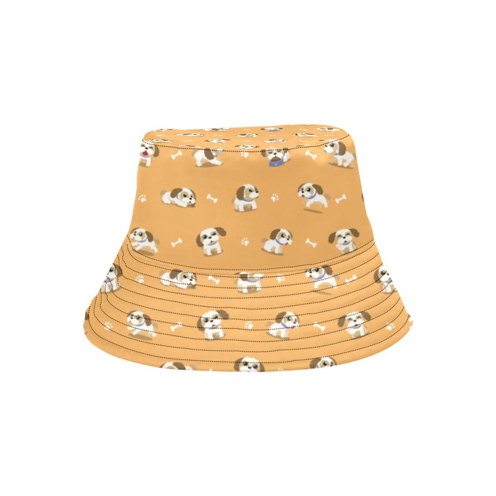 Shih Tzu Print Design LKS304 Unisex Bucket Hat