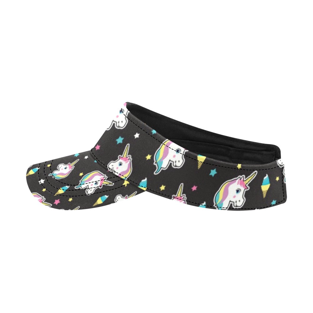 Unicorn Print Design LKS302 Unisex Sun Visor