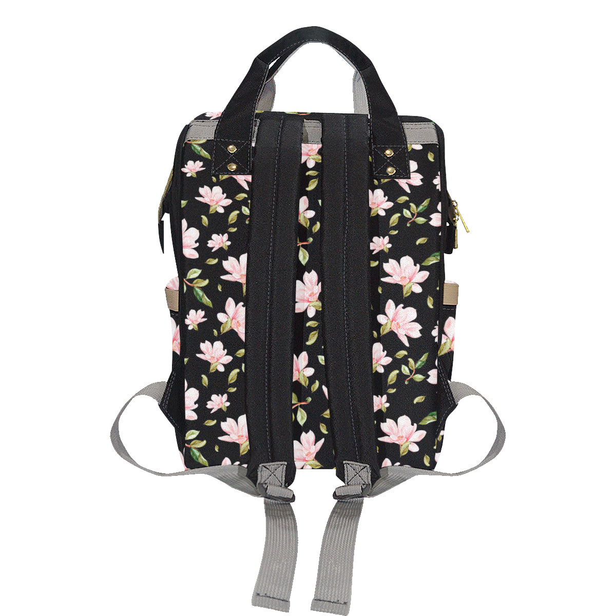 Magnolia Pattern Print Design MAG01 Diaper Bag Backpack