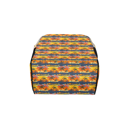 Palm Tree Pattern Print Design PT010 Diaper Bag Backpack