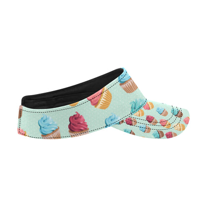 Cupcake Pattern Print Design 01 Unisex Sun Visor