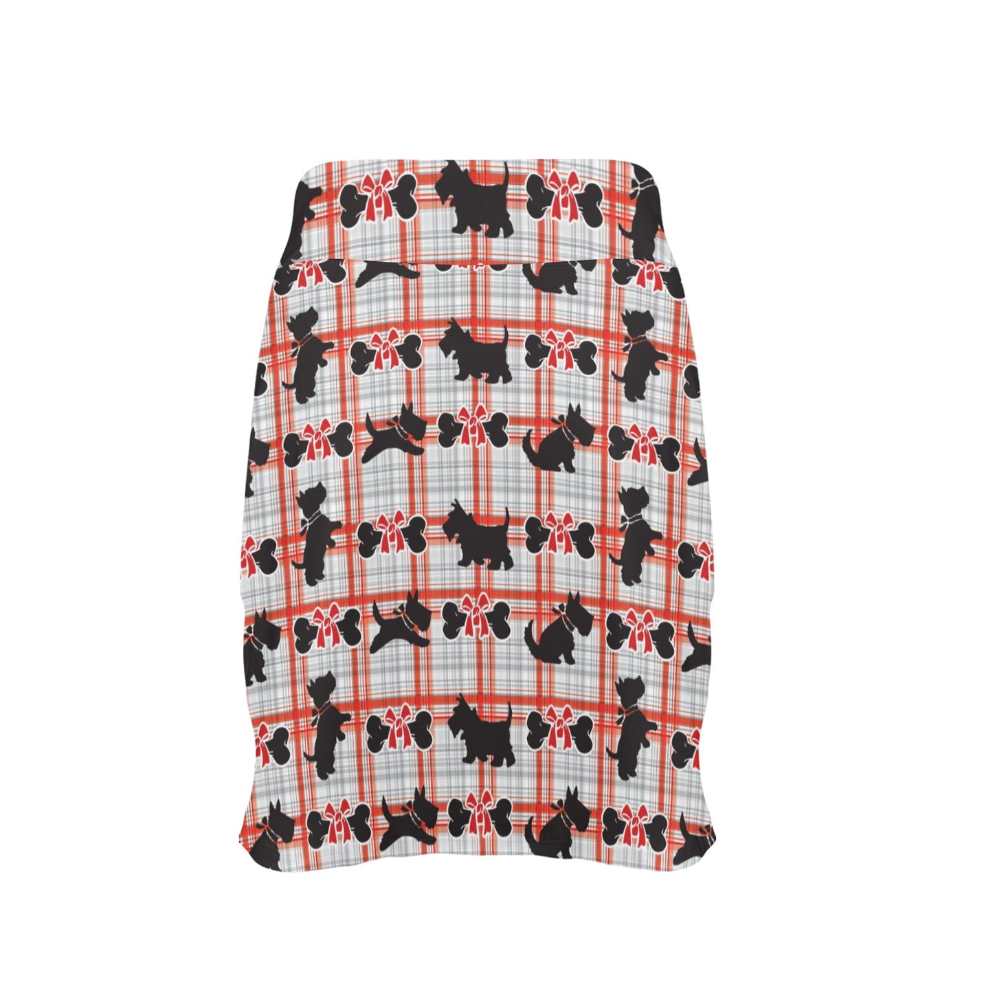 Scottish Terriers Print Design LKS3014 17" Golf & Pickleball Skort with Pockets