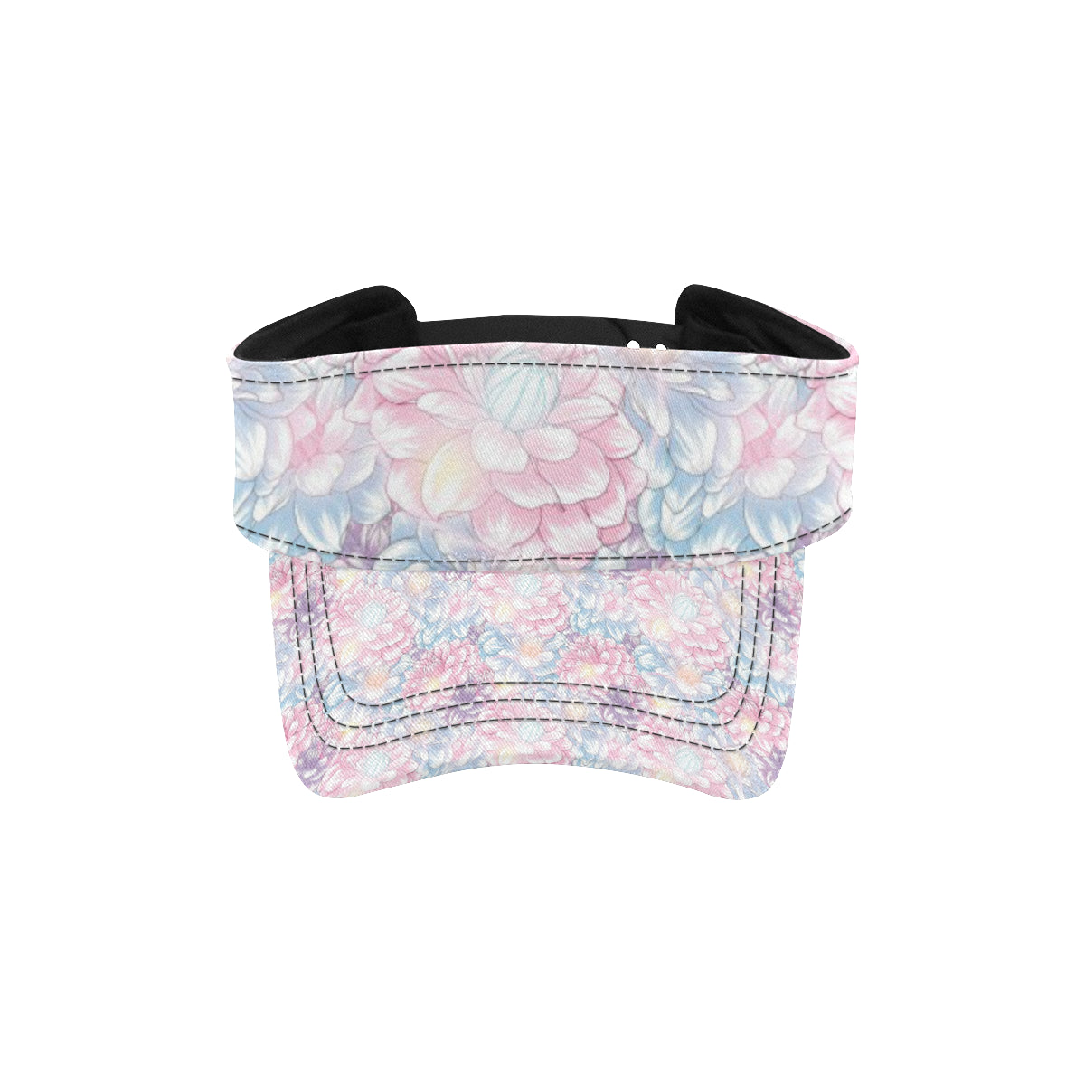 Dahlia Pattern Print Design 01 Unisex Sun Visor