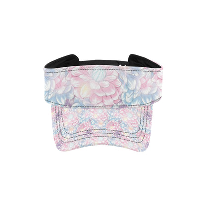Dahlia Pattern Print Design 01 Unisex Sun Visor