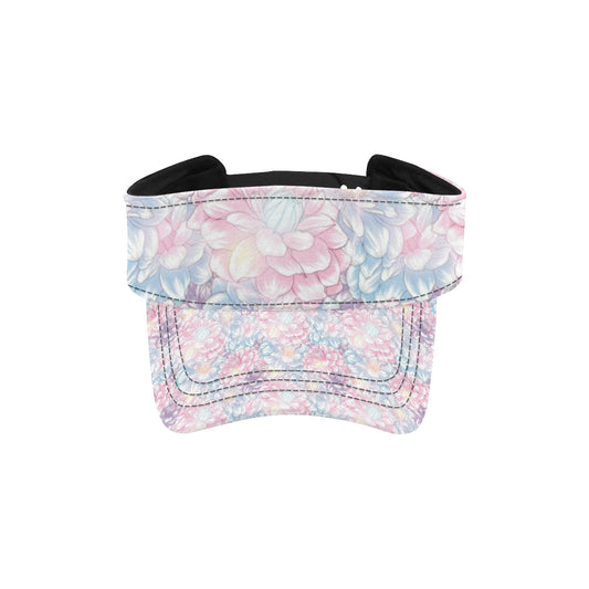 Dahlia Pattern Print Design 01 Unisex Sun Visor