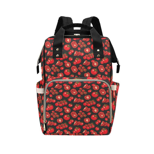 Tomato Print Design LKS303 Diaper Bag Backpack
