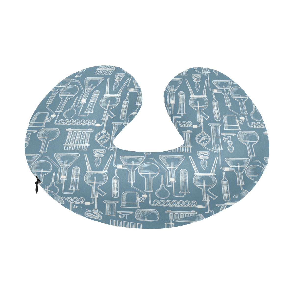 Chemical Pattern Print Design 05 U-Shaped Travel Neck Pillow