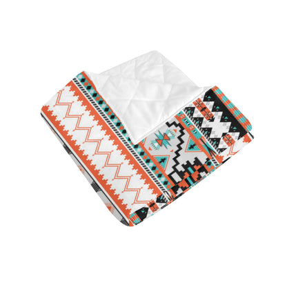Tribal Aztec Indians pattern Premium Quilt