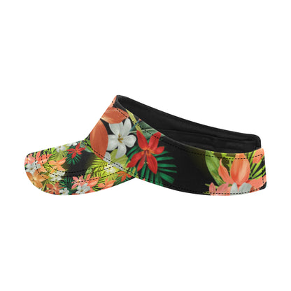 Amaryllis Pattern Print Design AL07 Unisex Sun Visor