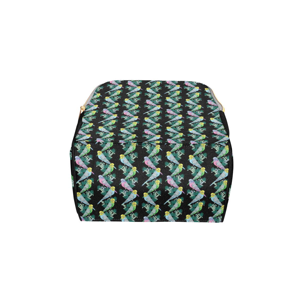 Budgerigar Pattern Print Design 03 Diaper Bag Backpack