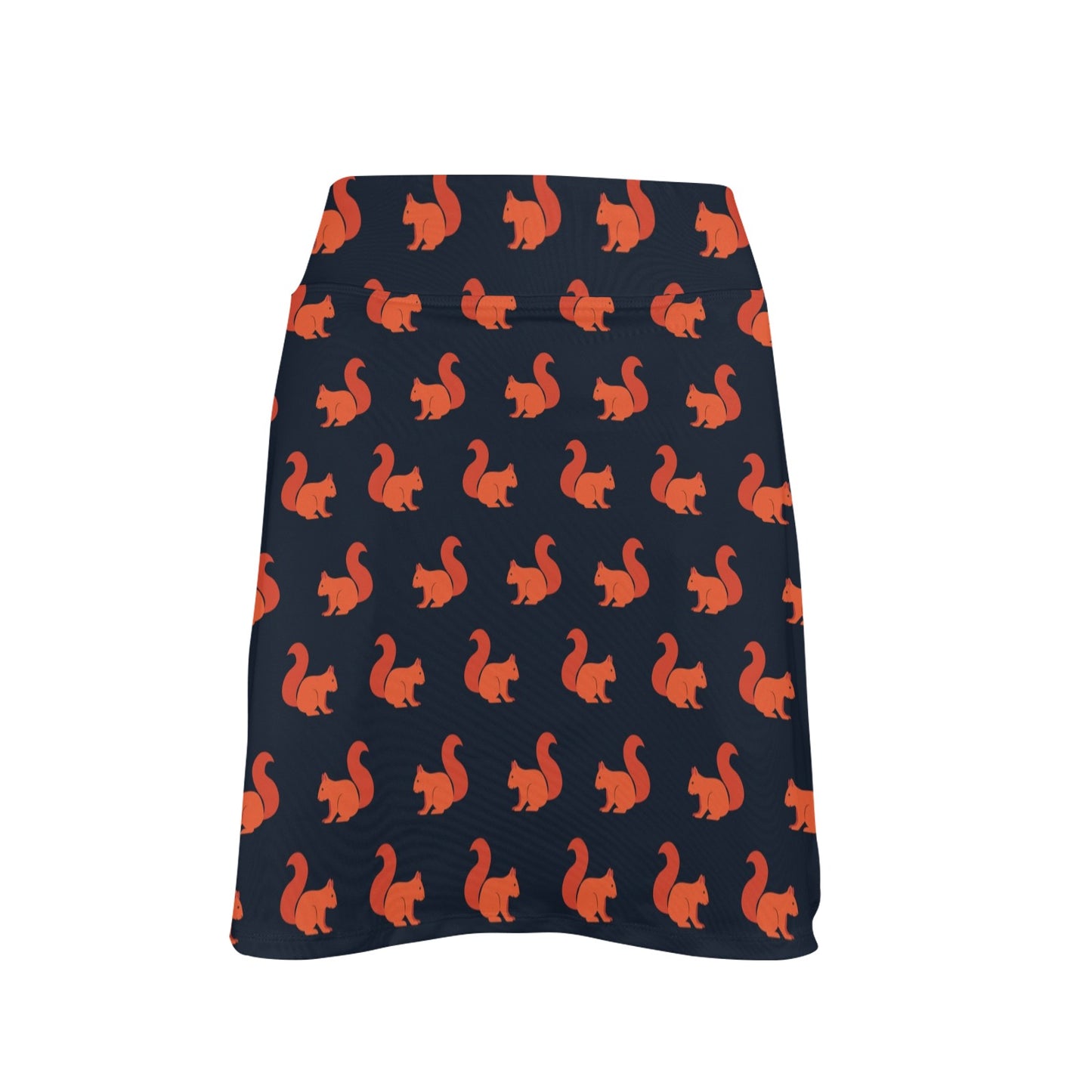 Squirrel Print Design LKS306 17" Golf & Pickleball Skort with Pockets