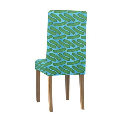 Zucchini Print Design LKS301 Dining Chair Slipcover