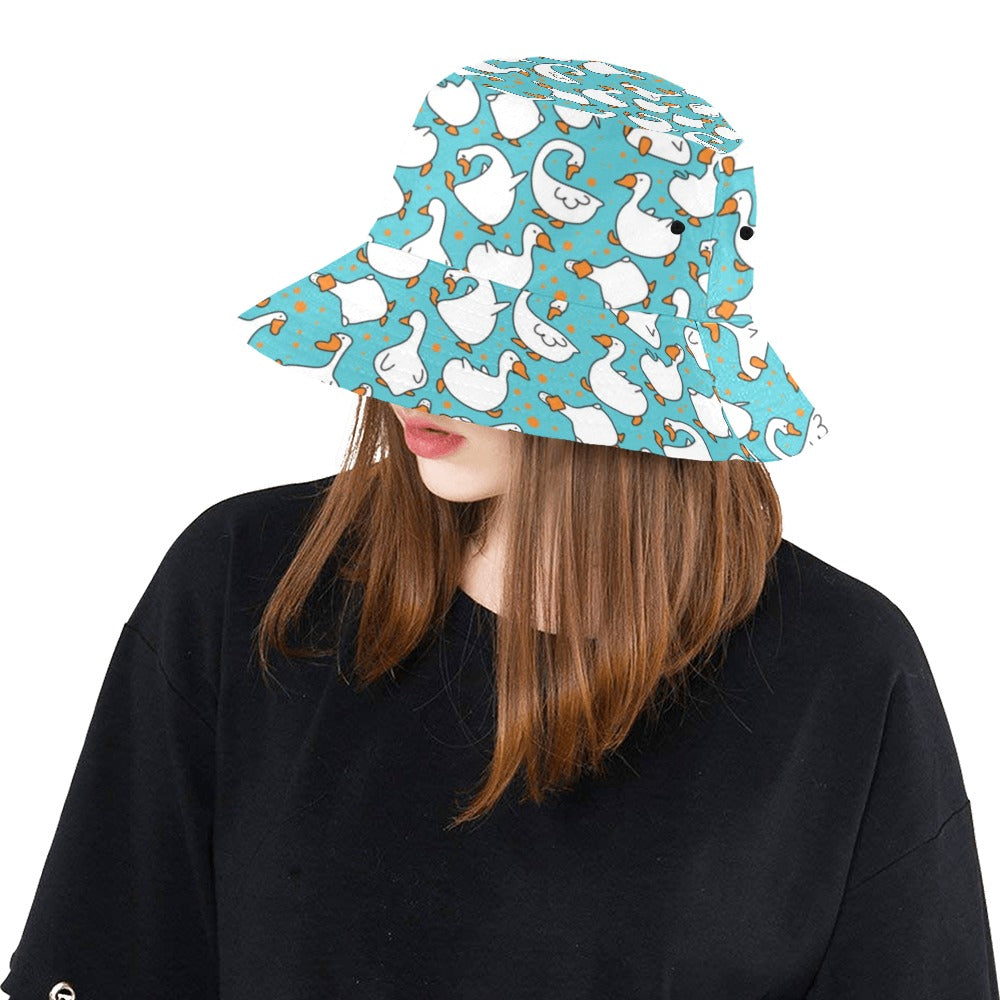 Goose Print Design LKS403 Unisex Bucket Hat