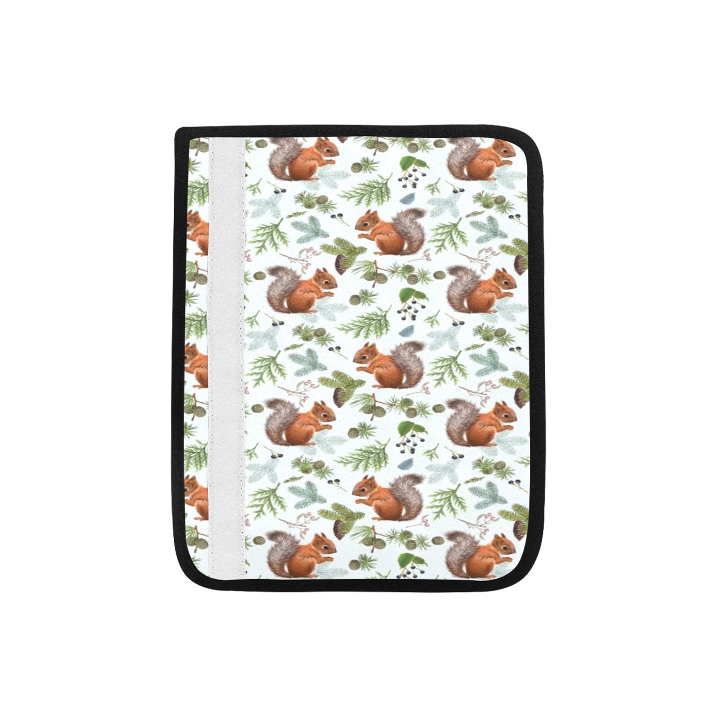 Squirrel Print Design LKS308 Car Seat Belt Cover