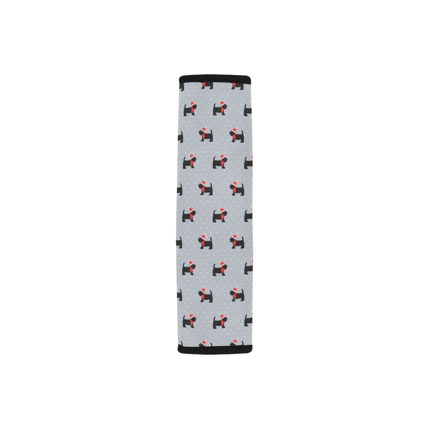 Scottish Christmas Themed Terriers Print Design LKS3018 Car Seat Belt Cover