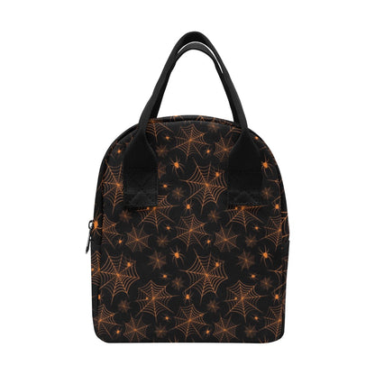 Spider Web Print Design LKS306 Insulated Lunch Bag