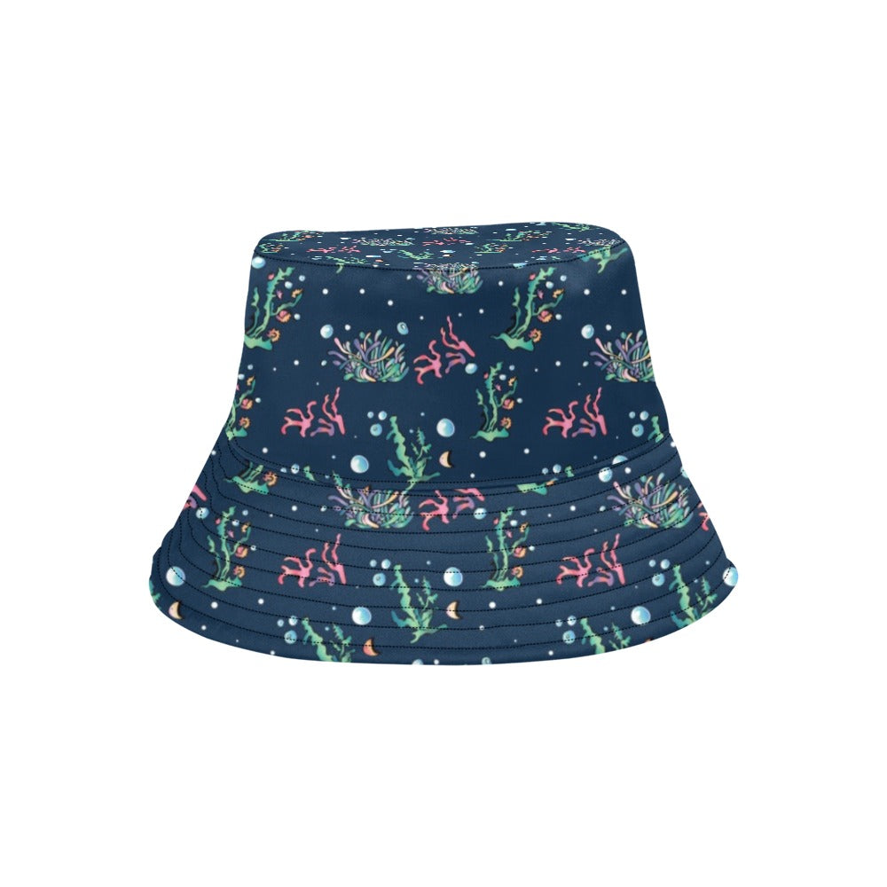 Seaweed Print Design LKS306 Unisex Bucket Hat