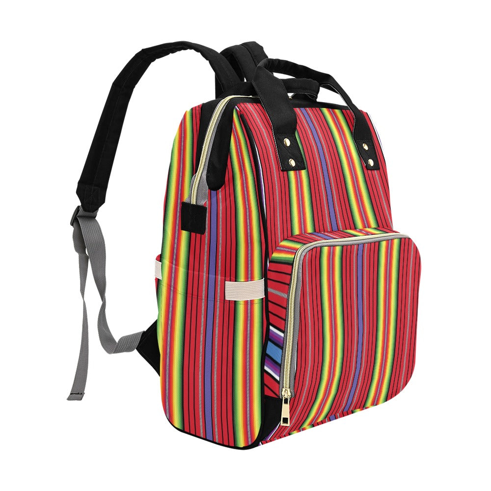 Serape Print Design LKS305 Diaper Bag Backpack