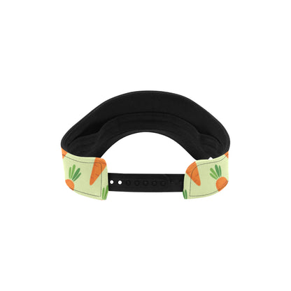 Carrot Pattern Print Design 02 Unisex Sun Visor