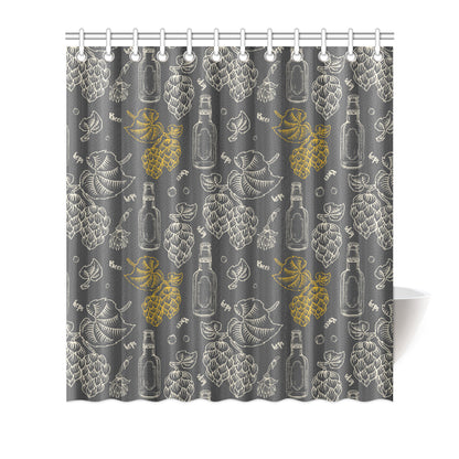 Hope Pattern Print Design 01 Shower Curtain