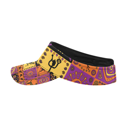 African Pattern Print Design 02 Unisex Sun Visor