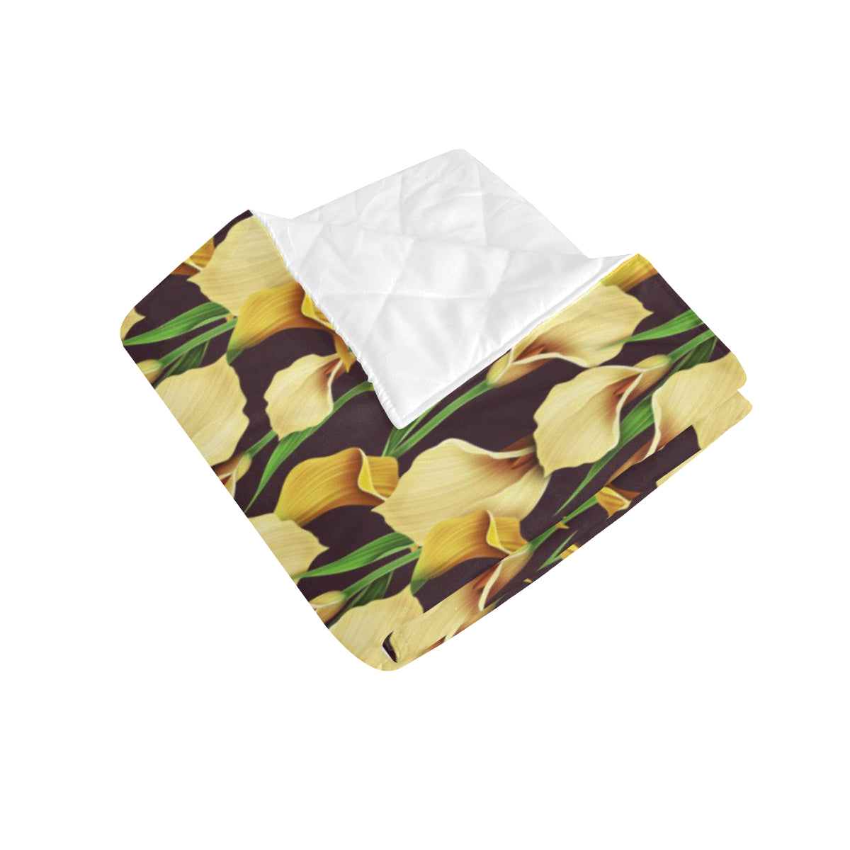 Lily Pattern Print Design LY013 Premium Quilt